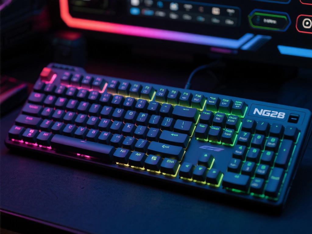 探索NG28键盘的独特设计与全面性能 值得一提的是,NG28键盘的个性化选项功能范畴极广